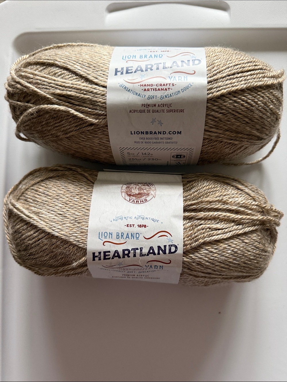 Heartland yarn